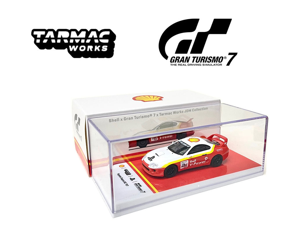 Tarmac Works 1:64 Toyota Supra RZ '97 Shell – Gran Turismo 7 – JDM Col –  Hidden Gems Collectibles