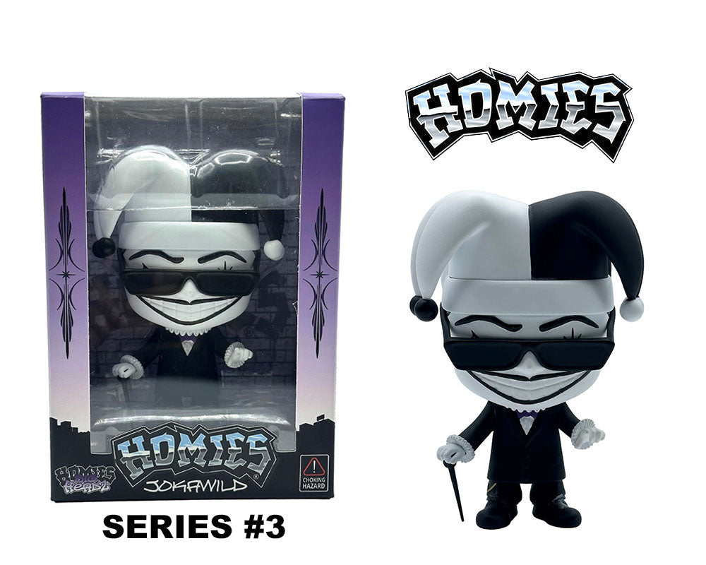 Homies Figures 4.5″ Big Headz Series 3 – Jokawild