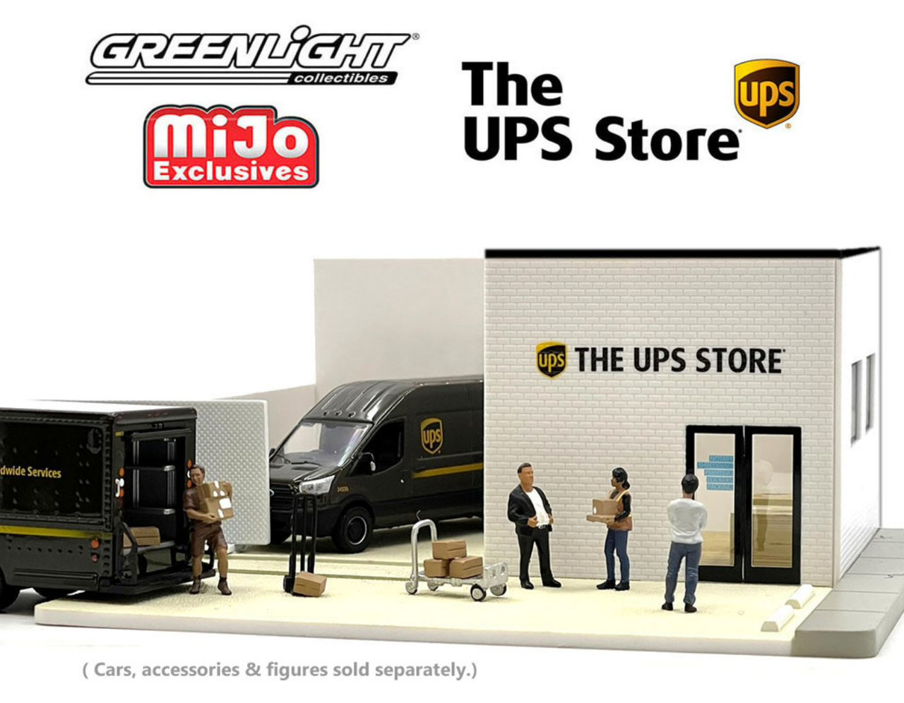 Greenlight 1:64 Diorama The UPS Store – Mijo Exclusives