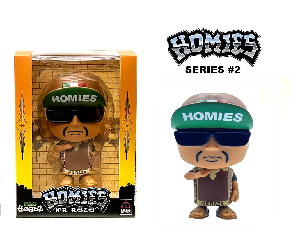 Homies Figures 4.5″ Big Headz Series #2 – #05 Mr. Raza