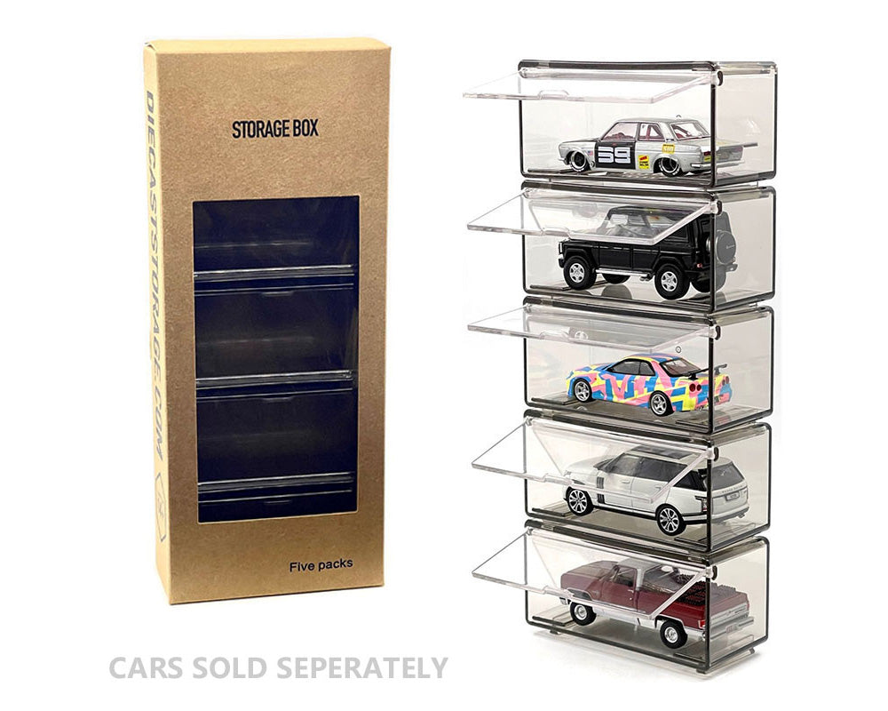 5 pack Diecast 1:64 scale containers