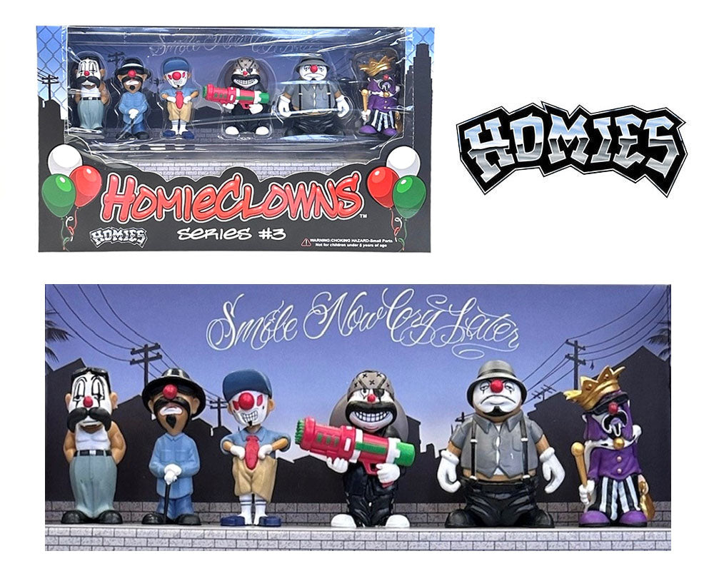 Homies Figures 2″ Clowns Series 3 Figures