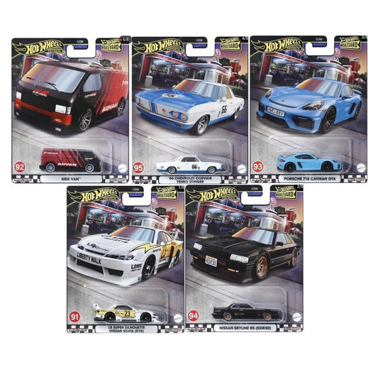 2024 Hot Wheels Premium Boulevard 91-95 Set of 5