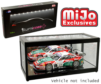 Illumicase Plus 14 Inch Plastic Display Case with LED Lighting and Mirror – MiJo Exclusives