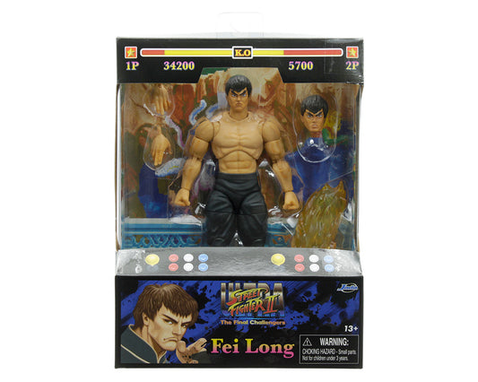 Jada 6″ Street Fighter II Fei Long