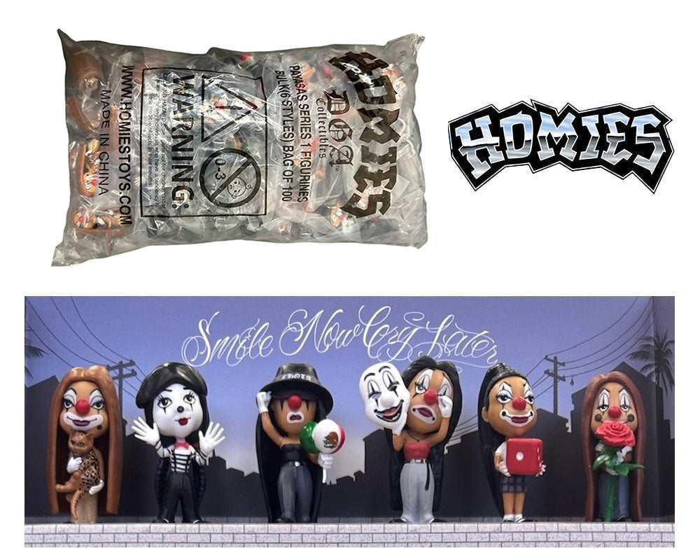 Homies Figures 2″ Payasas Series 1 Set of 6 Figures