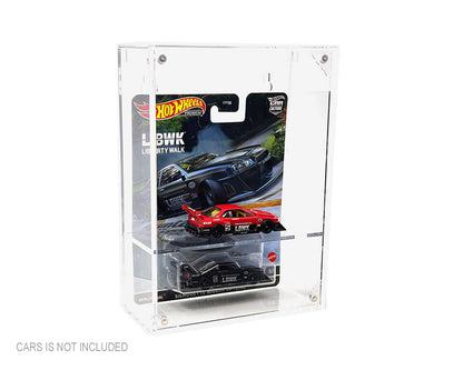 Showcase 1:64 Premium Collector Single Case with Shelve & Cover (6″x2.1/8″x8″) – Mijo Exclusives