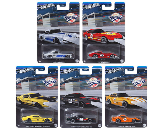 Hot Wheels 1:64 Vintage Grand Prix B Assortment 2024 – EMC Exclusives