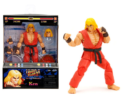 Jada Action Figure 6″ Ken – Ultra Street Fighter 2: The Final Challengers