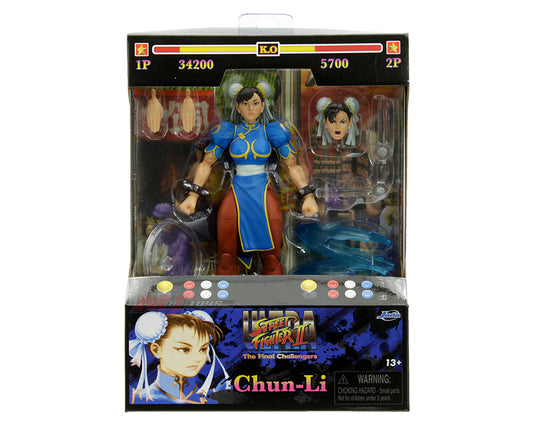 Jada Action Figure 6″ Chun-Li – Ultra Street Fighter 2: The Final Challengers