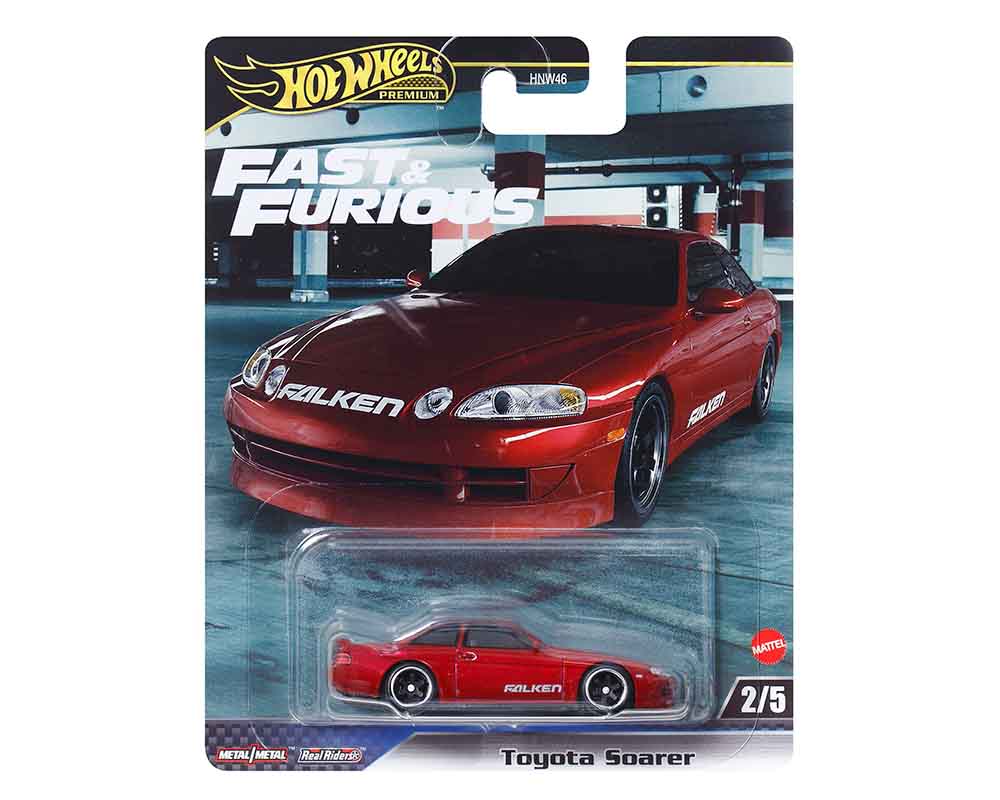 Hot Wheels 1:64 Fast & Furious Premium 2024 F – Toyota Soarer Z30 Solid Pack (10 Pcs)