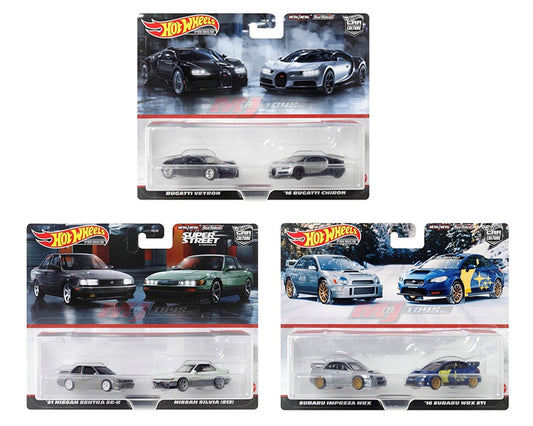 Hot Wheels 1:64 Premium Car Culture 2 pack K Mix ( SET OF 3)