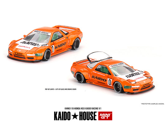 (Preorder) Kaido House x Mini GT 1:64 Honda NSX Kaido Racing V1