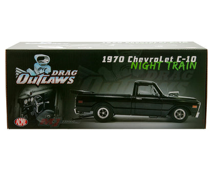 ACME 1970 CHEVROLET C10 NIGHT TRAIN DRAG OUTLAWS 1:18 BLACK