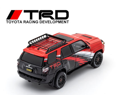 GCD 1:64 Toyota 4Runner TRD Pro Special Limited Edition – Red with Graphic