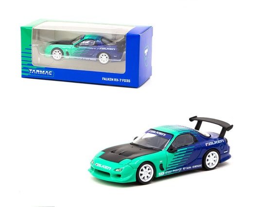 Tarmac Works 1:64 Global 64 Mazda RX-7 (FD3S) Falken Racing