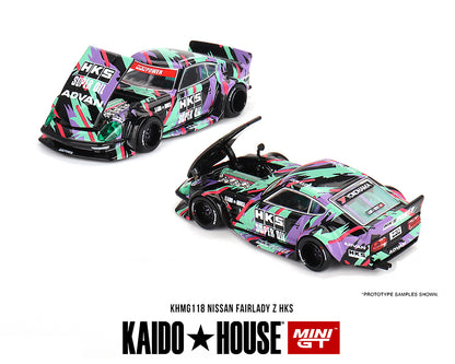 (Preorder) Kaido House x Mini GT 1:64 Nissan Fairlady Z HKS