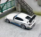 Street Weapon 1:64 White S2000 Spoon Hard Top Racing Sports Model Diecast Metal Car