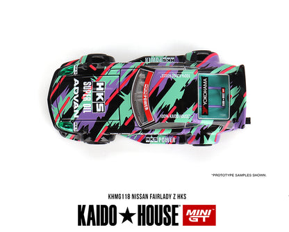 (Preorder) Kaido House x Mini GT 1:64 Nissan Fairlady Z HKS